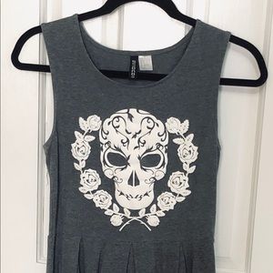 ‘🎈3@ $20’ Skull and Roses Dress